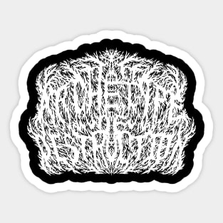 Archetype of Destruction Logo Sticker